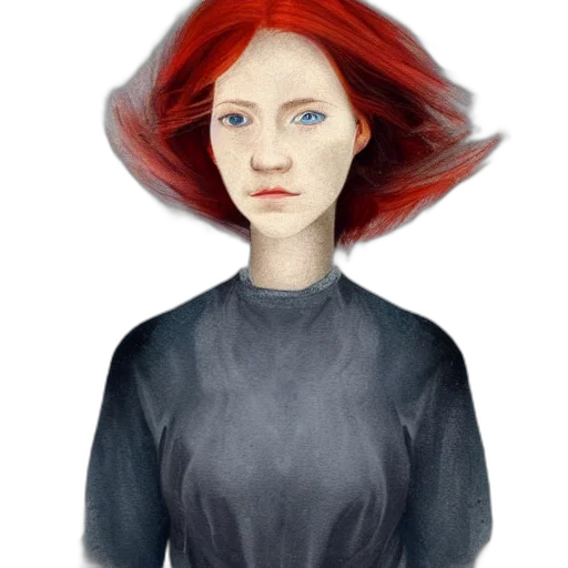 dress, face, hair, crown, fantasy art, watercolor, photorealistic, concept art transparent PNG cut-out