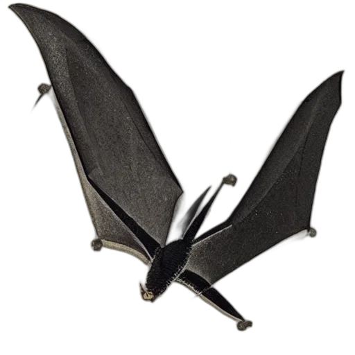 umbrella, weapon, staff, dragon, 3d render, bat, sitting, atop transparent PNG cut-out
