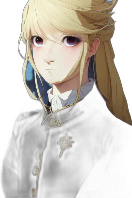 staff, crown, face, hat, anime, watercolor, fantasy art, concept art transparent PNG cut-out