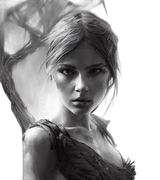face, dress, mask, dragon, fantasy art, concept art, photorealistic, comic book art transparent PNG cut-out