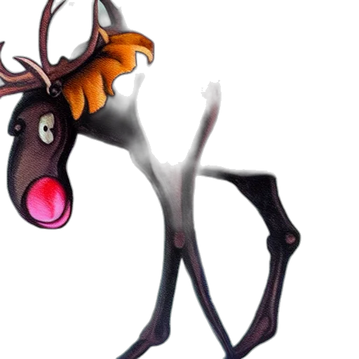 staff, creature, animal, mask, concept art, 3d render, cartoon, fantasy art transparent PNG cut-out