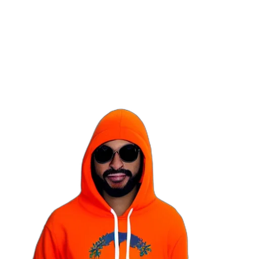jacket, staff, creature, animal transparent PNG cut-out