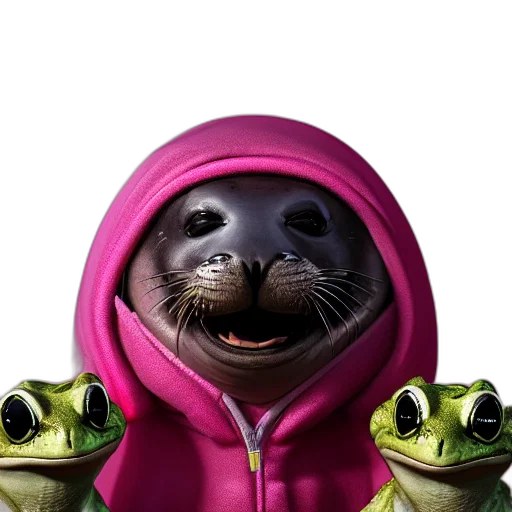 animal, creature, face, jacket transparent PNG cut-out