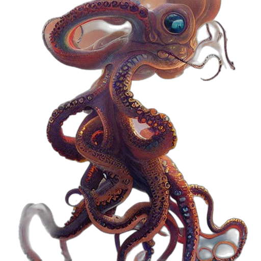 creature, staff, animal, hair transparent PNG cut-out