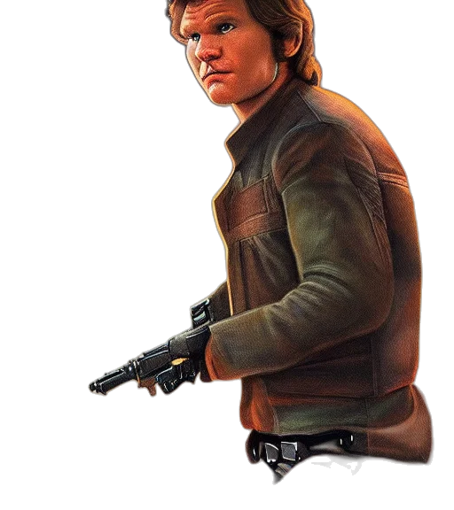 jacket, weapon, staff, concept art, photorealistic, comic book art, pixel art, earth tones transparent PNG cut-out