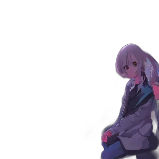 jacket, robot, weapon, creature, anime, concept art, pixel art, 3d render transparent PNG cut-out