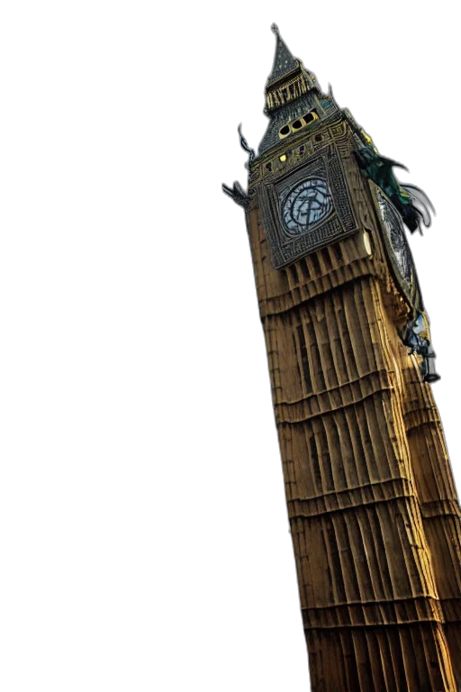 building, staff, sword, weapon, 3d render, concept art, photorealistic, highly transparent PNG cut-out