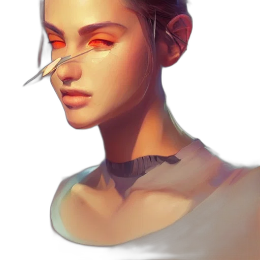 face, mask, staff, crown transparent PNG cut-out