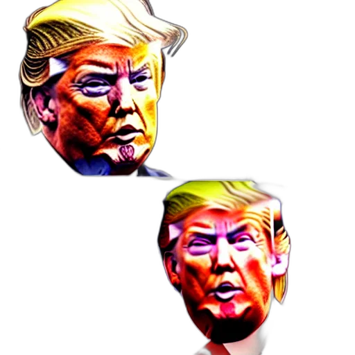 mask, hat, face, crown, 3d render, vaporwave, concept art, pixel art transparent PNG cut-out