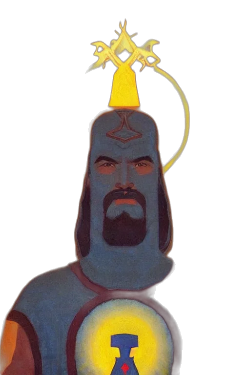 crown, staff, sword, mask transparent PNG cut-out