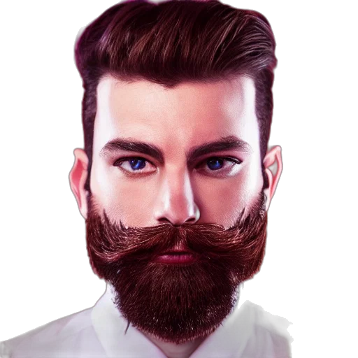 face, hair, mask, photorealistic transparent PNG cut-out
