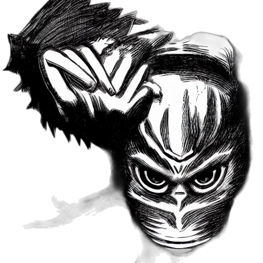 mask, face, creature, crown transparent PNG cut-out