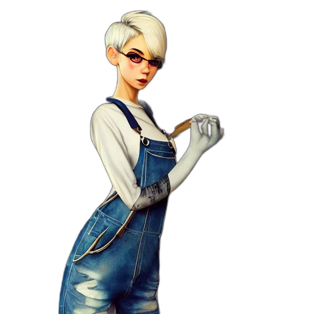staff, dress, jacket, concept art, 3d render, cartoon, photorealistic, full transparent PNG cut-out