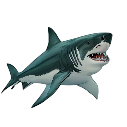animal, creature, 3d render, concept art, photorealistic, pixel art, underwater, great transparent PNG cut-out