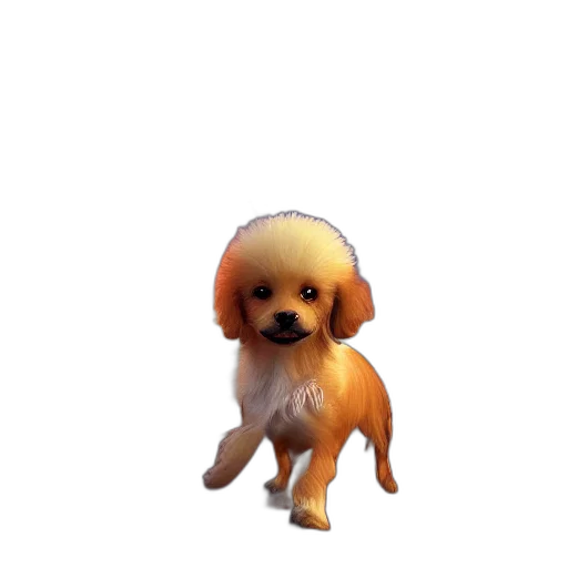 animal, creature, staff, hair, 3d render, pixel art, photorealistic, concept art transparent PNG cut-out