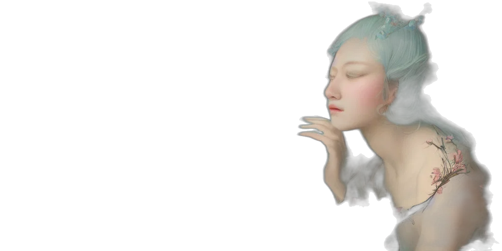 face, mask, creature, robot, 3d render, photorealistic, vaporwave, concept art transparent PNG cut-out