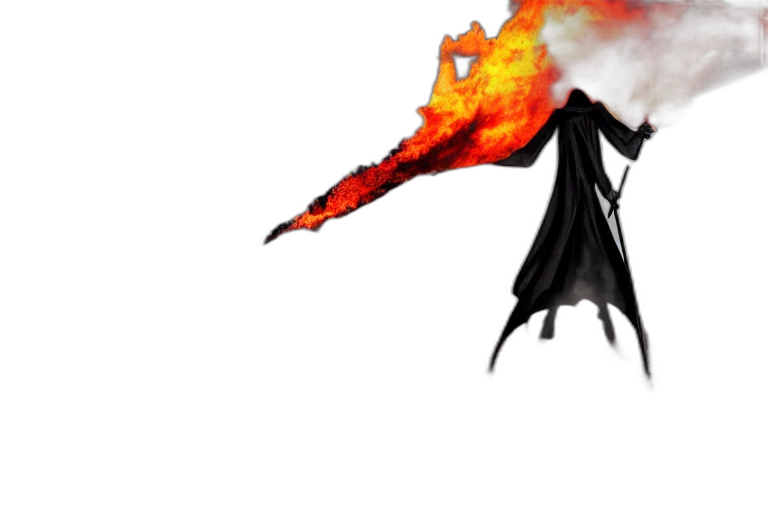 dragon, staff, weapon, sword transparent PNG cut-out