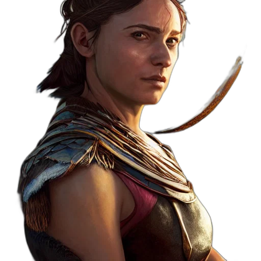 face, staff, sword, weapon transparent PNG cut-out