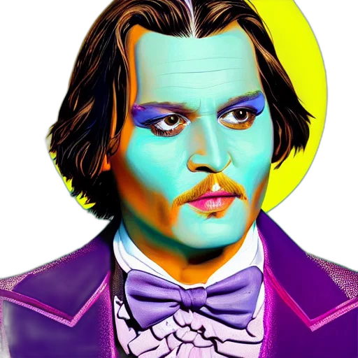 face, mask, comic book art, vaporwave, photorealistic, cartoon, outer space, neon transparent PNG cut-out