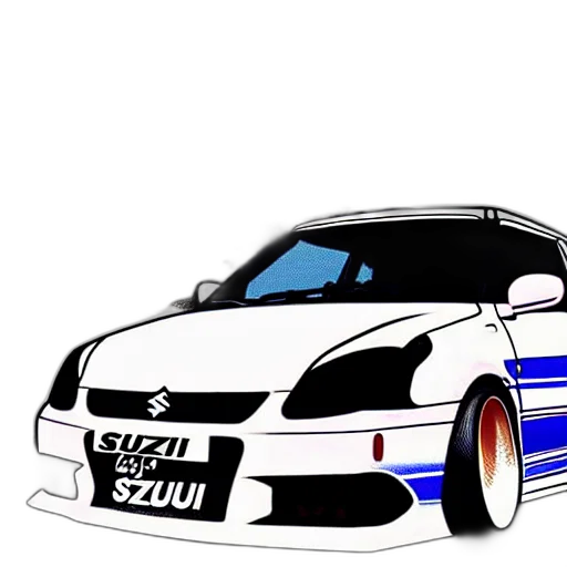 car, weapon, anime, cartoon transparent PNG cut-out