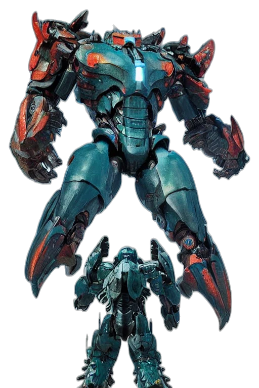 robot, weapon, creature, dragon transparent PNG cut-out