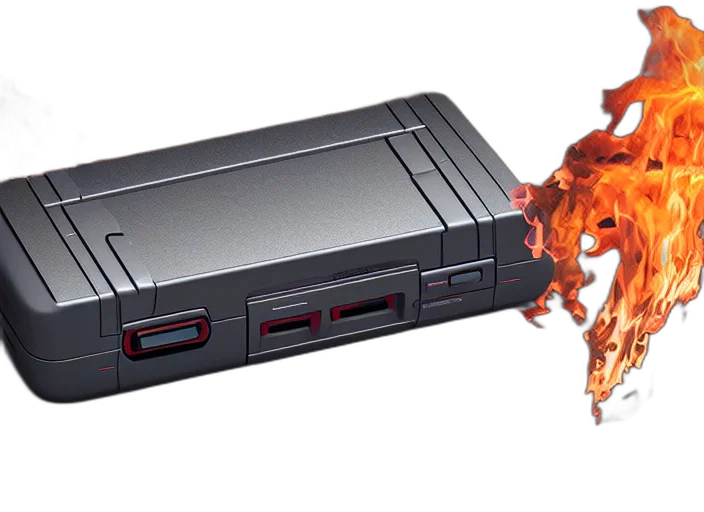 weapon, 3d render, fire, commercial, photo, super-nintendo, painting, studio transparent PNG cut-out