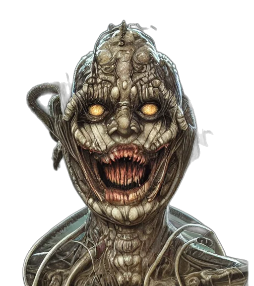 mask, face, creature, robot transparent PNG cut-out