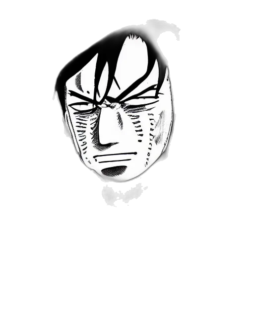 mask, face, creature, hat, comic book art, cartoon, anime, pencil sketch transparent PNG cut-out