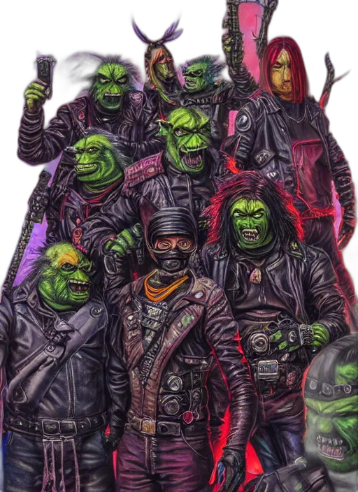 staff, mask, jacket, comic book art transparent PNG cut-out