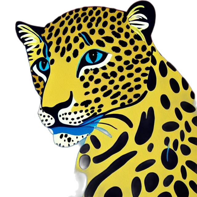 animal, staff, jewelry, 3d render transparent PNG cut-out