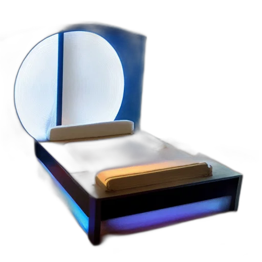 furniture, jewelry, crown, robot, 3d render, vaporwave, chapathi, bed transparent PNG cut-out
