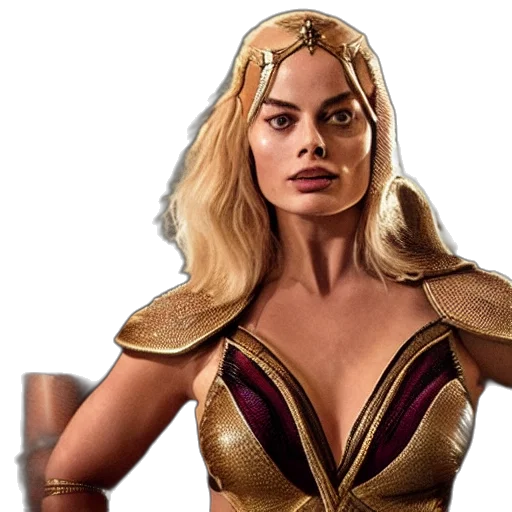 comic book art, concept art, fantasy art, margot transparent PNG cut-out