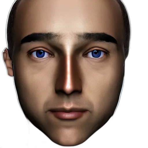 face, mask, robot, creature transparent PNG cut-out