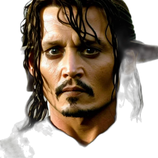 face, photorealistic, fantasy art, comic book art, concept art, symmetry, photograph, johnny transparent PNG cut-out