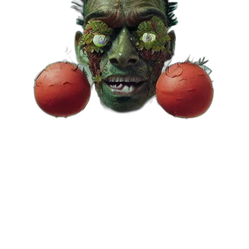 mask, face, creature, crown transparent PNG cut-out