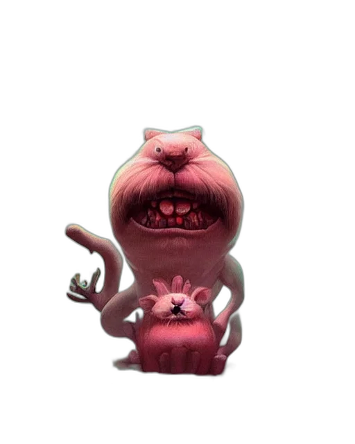 creature, animal, mask, staff transparent PNG cut-out