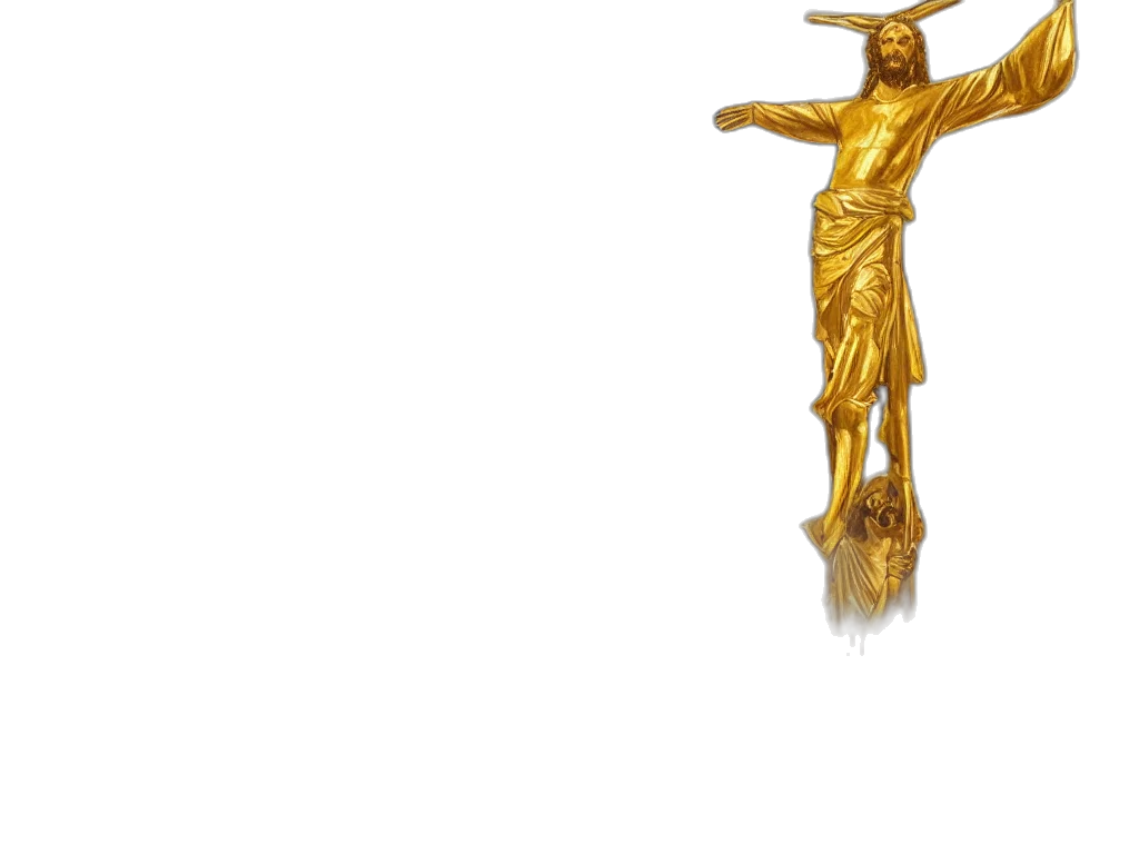 jewelry, sword, staff, weapon, 3d render, concept art, golden, watercolor transparent PNG cut-out