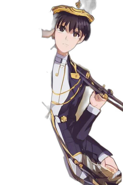 staff, weapon, sword, crown, anime, cartoon, pixel art, concept art transparent PNG cut-out