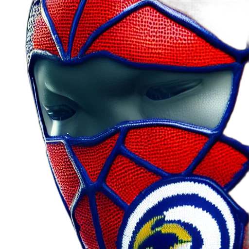 mask, face, 3d render, concept art transparent PNG cut-out