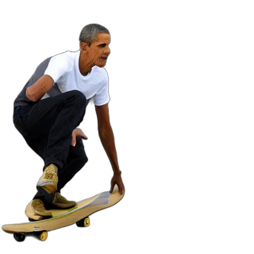 shoes, weapon, photorealistic, 3d render, tony, hawk, teaching, obama transparent PNG cut-out