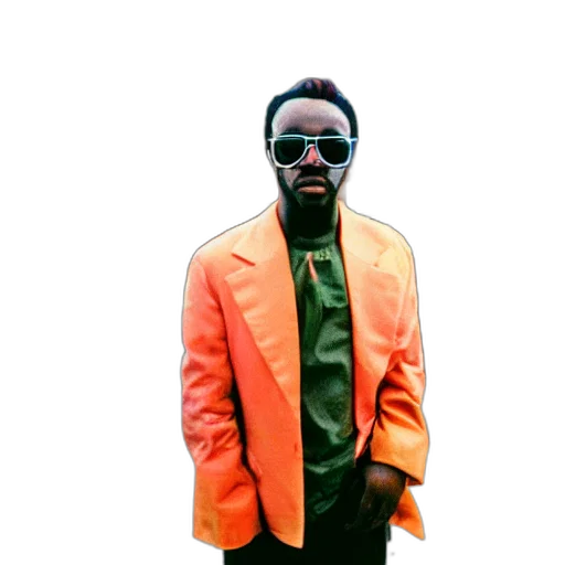 jacket, staff, 3d render, photorealistic transparent PNG cut-out