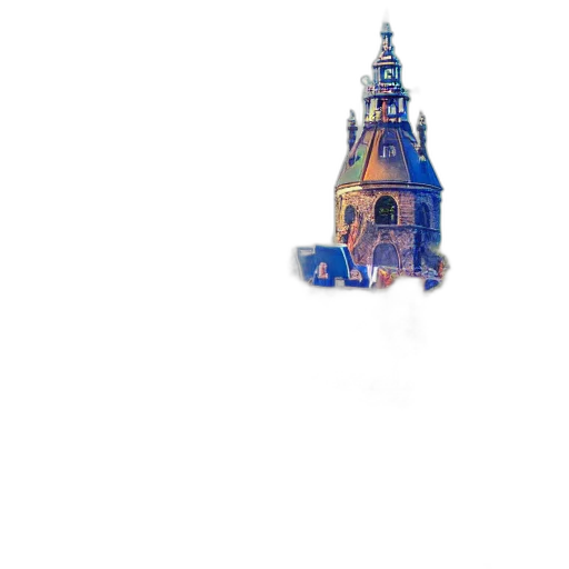 building, umbrella, staff, crown transparent PNG cut-out