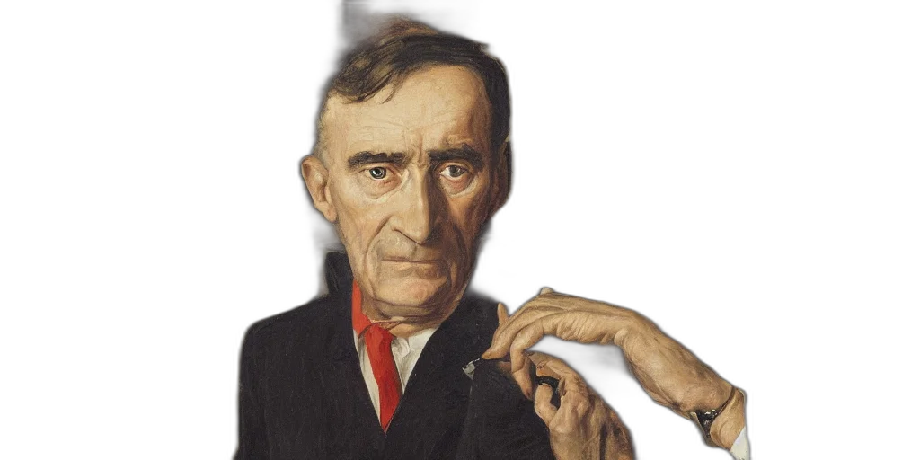 face, staff, photorealistic, oil painting, concept art, cartoon, portrait, man transparent PNG cut-out