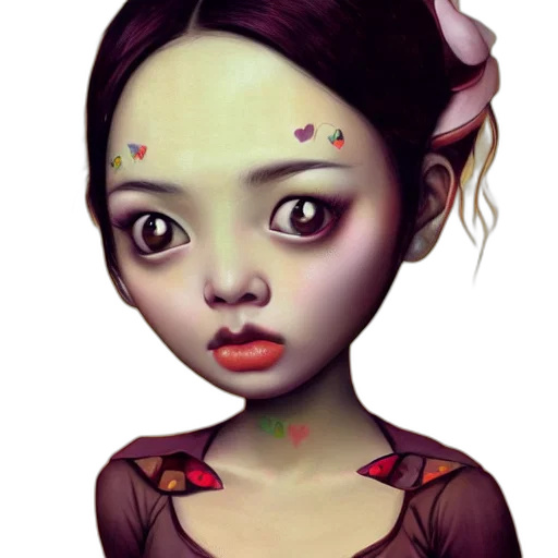 face, mask, staff, fantasy art, concept art, photorealistic, 3d render, dark transparent PNG cut-out