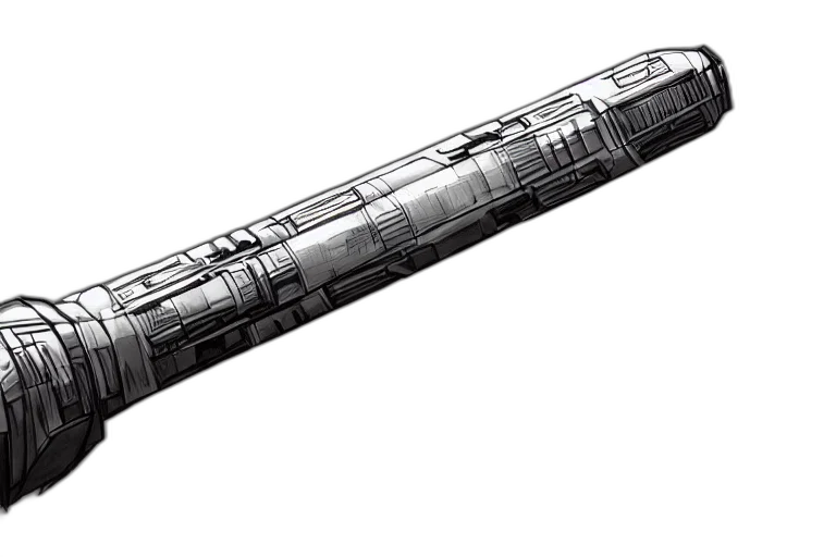 weapon, sword, staff, umbrella, concept art, 3d render, photorealistic, outer space transparent PNG cut-out