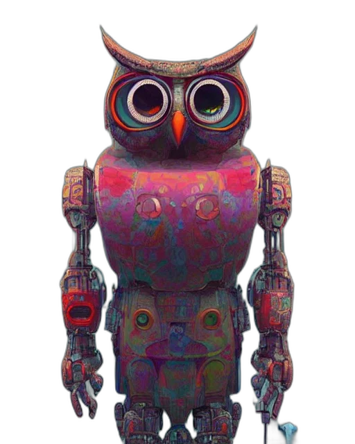 robot, animal, mask, staff transparent PNG cut-out