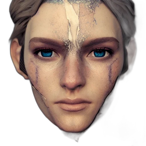 face, mask, staff, crown transparent PNG cut-out