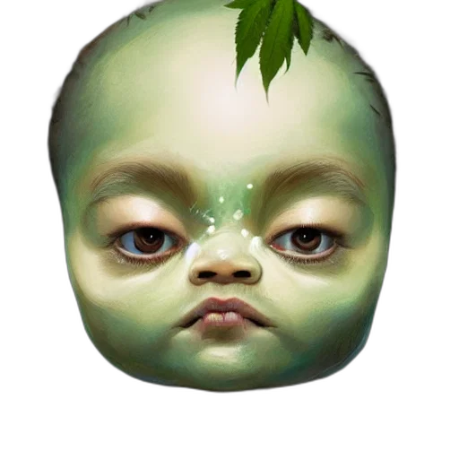 face, mask, creature, tree transparent PNG cut-out