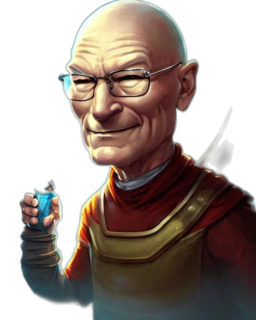 staff, face, weapon, concept art, comic book art, fantasy art, pixel art, cute transparent PNG cut-out