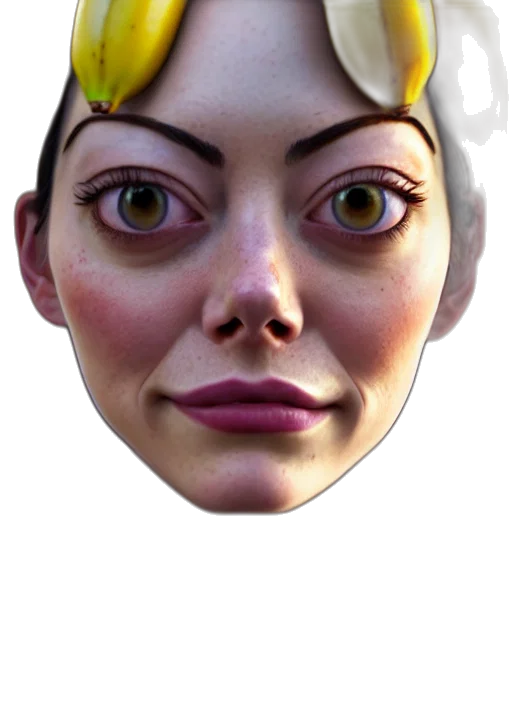 mask, face, crown, staff, 3d render, concept art, photorealistic, fantasy art transparent PNG cut-out